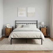 Armadio da Notte 2 pz Legno antico Legno ingegnerizzato 8007608