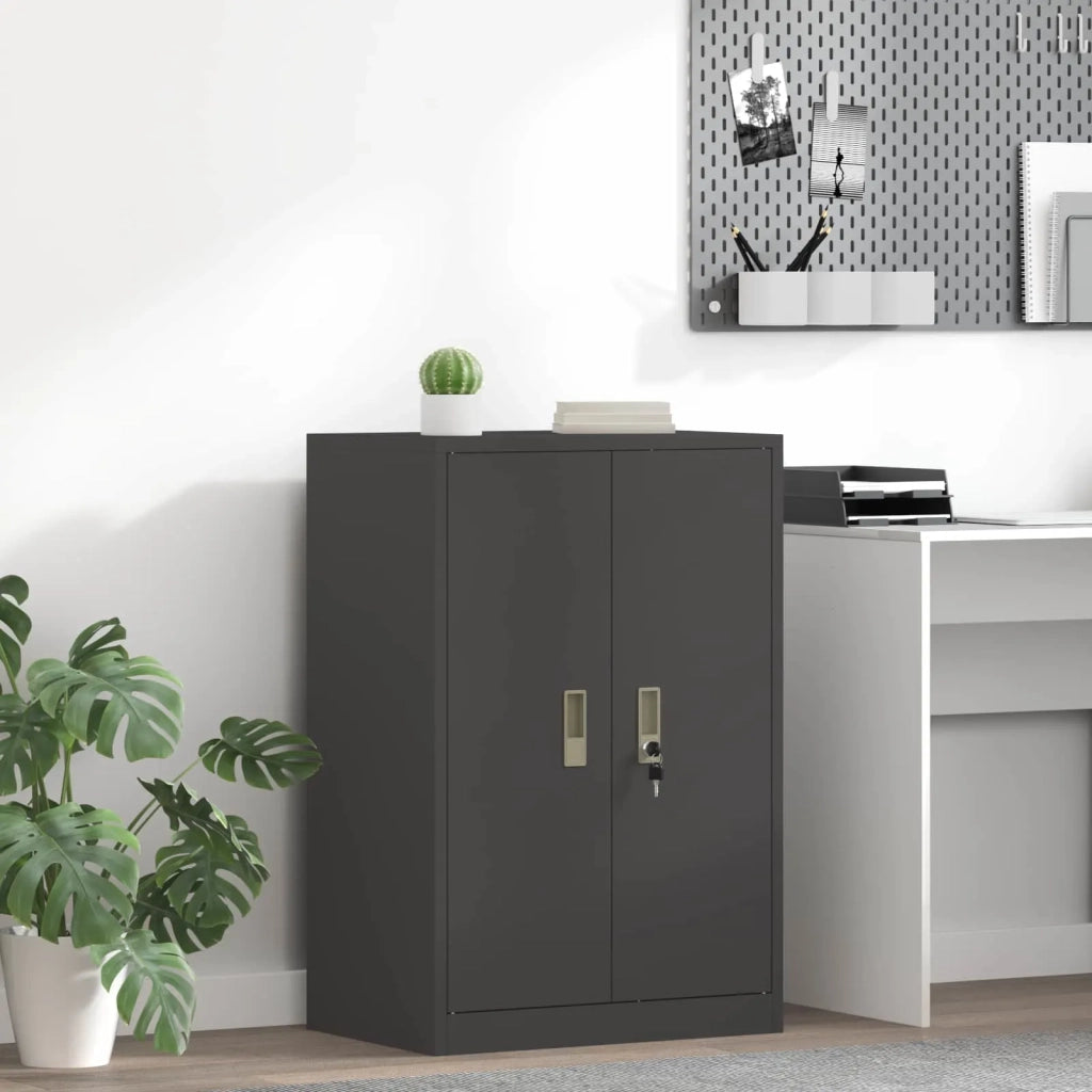 Armadio Nero 60 x 40 x 90 cm Acciaio CFW8997429