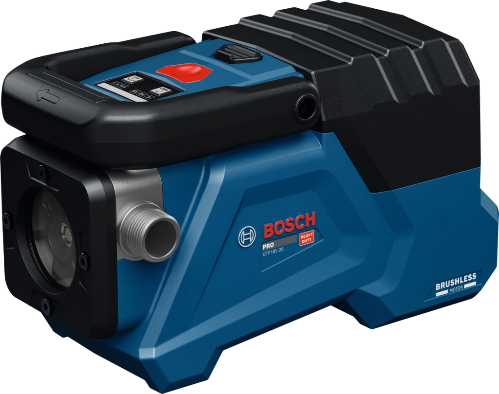 Pompa di travaso a batteria Bosch GTP 18V-28 – 18V, autoadescante, 2800 l/h