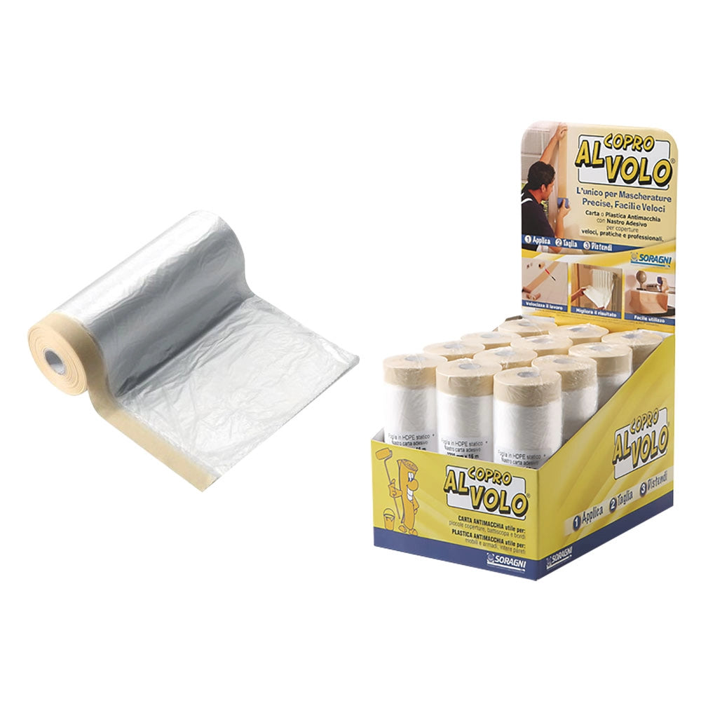 Plastica per Mascheratura Copro al Volo 55 X 20 Mt