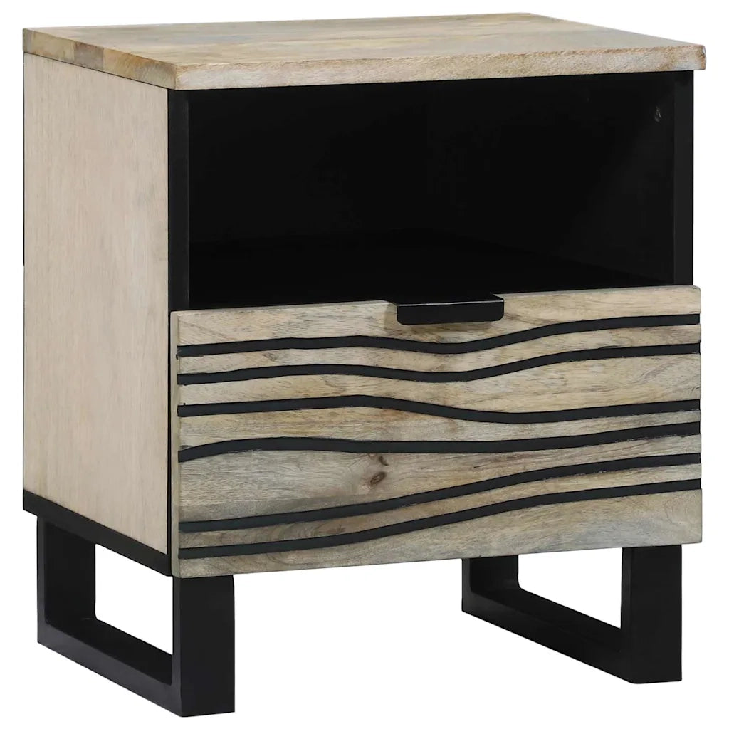Armadio da Notte 2 pcs Bianco 40 x 33 x 46 cm 4017979