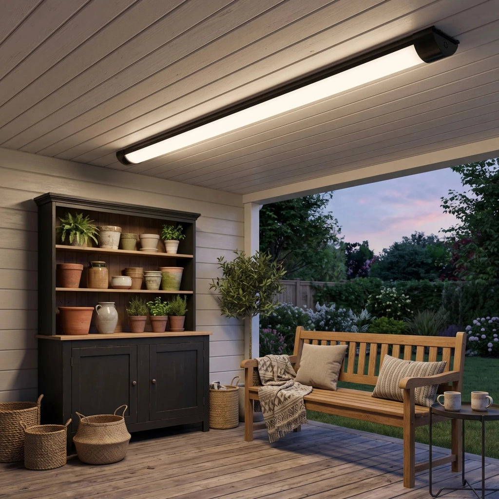 Lampada Led Jnh056-42n Black 150 Cm
