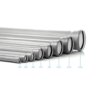 TUBO HTEM 1 BICCHIERE PP3  VALSIR- Diam. 32 lungh. 500- VALSI- pezzi 1