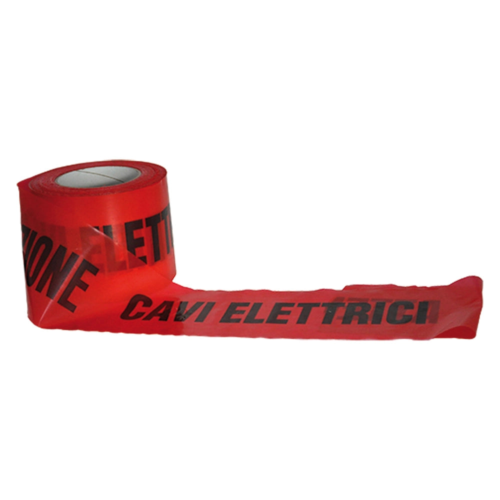 NASTRO SEGNALETICO per cavi elettrici - rosso  - BricoGo