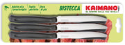 Kaimano SET COLTELLI PER BISTECCA DINAMIK 6 PEZZI col. Rosso