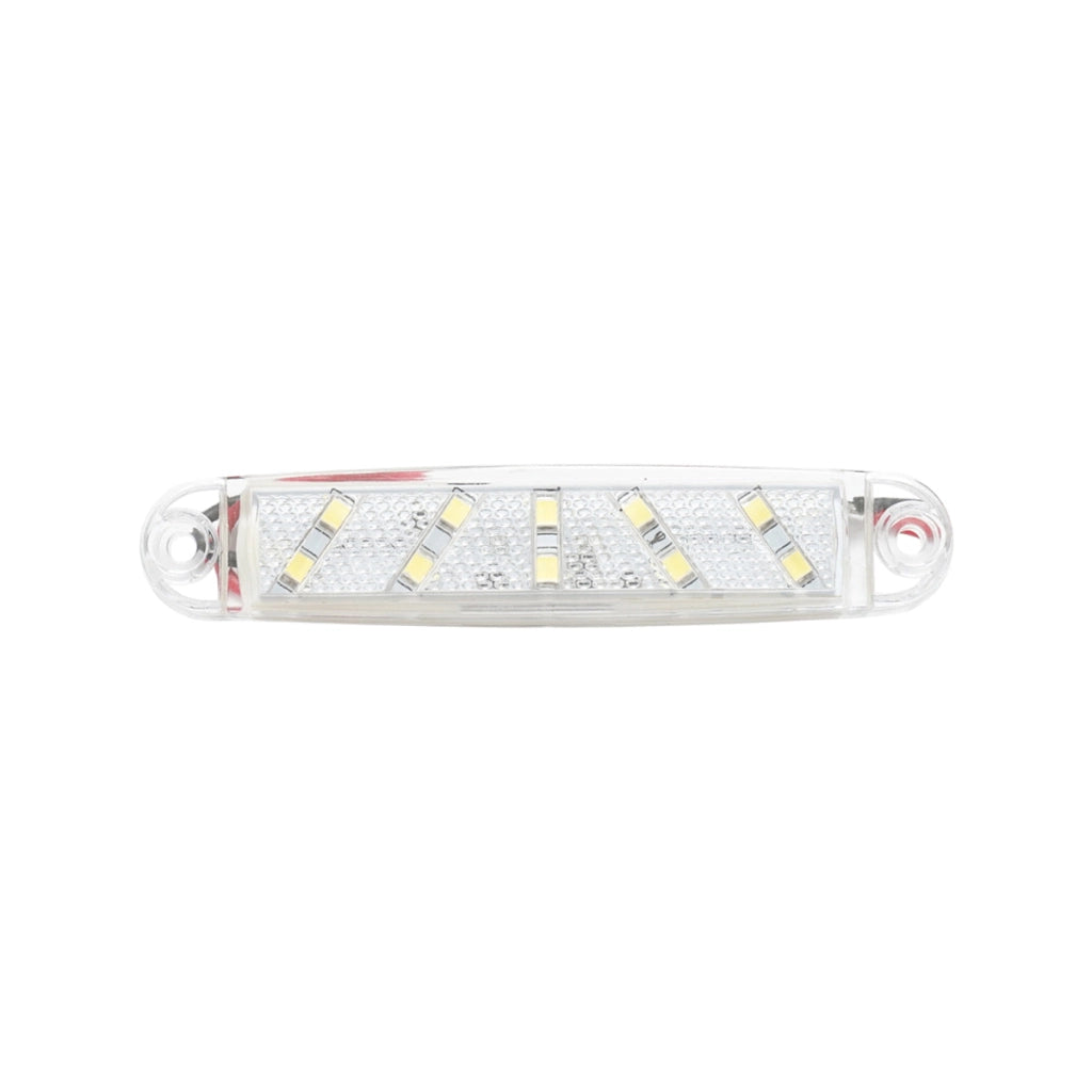 Lampada laterale LED, 12V-24V, bianca, 100 mm, Breckner Germany