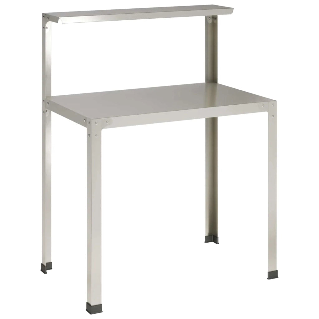 Tavolo da rinvaso 60 x 50 x 104 cm Acciaio Inox Argento 8014915
