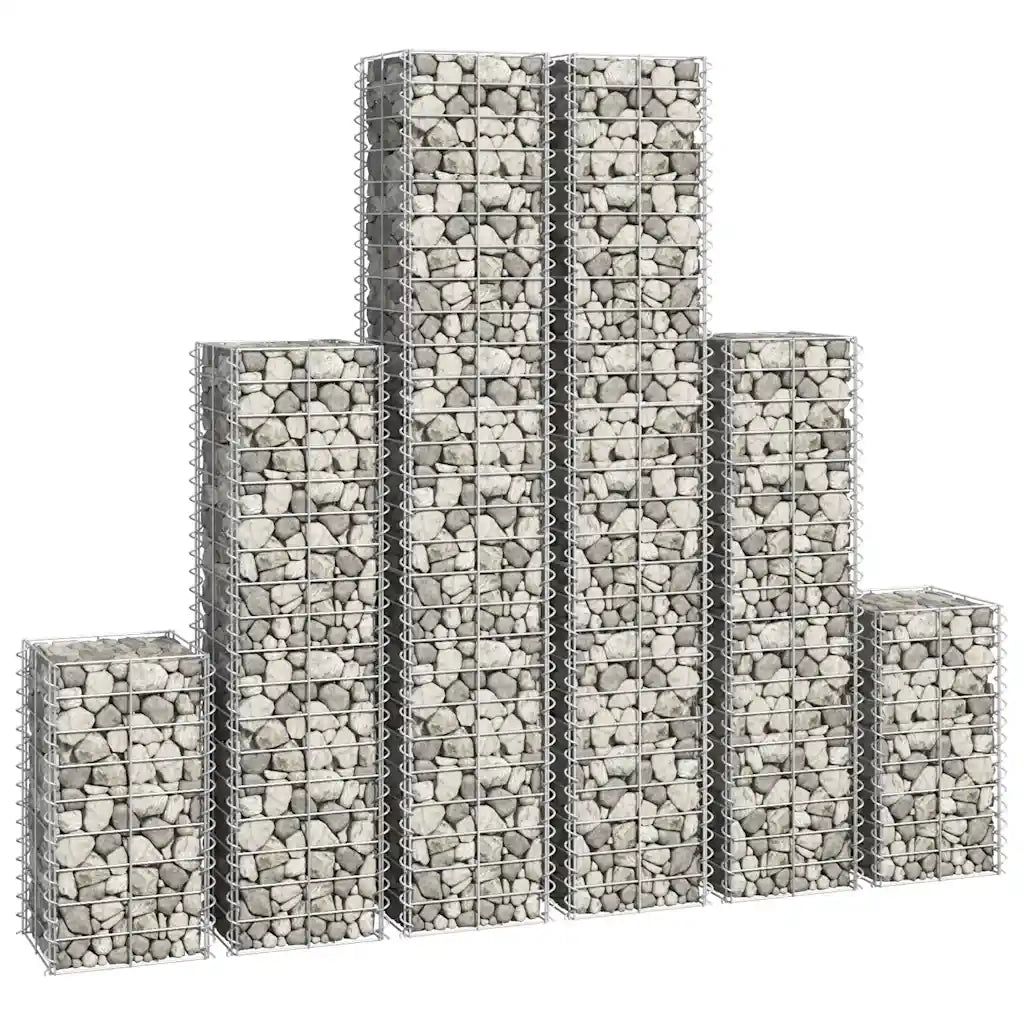 Set Gabbioni 6 pz in Filo Zincato 141049