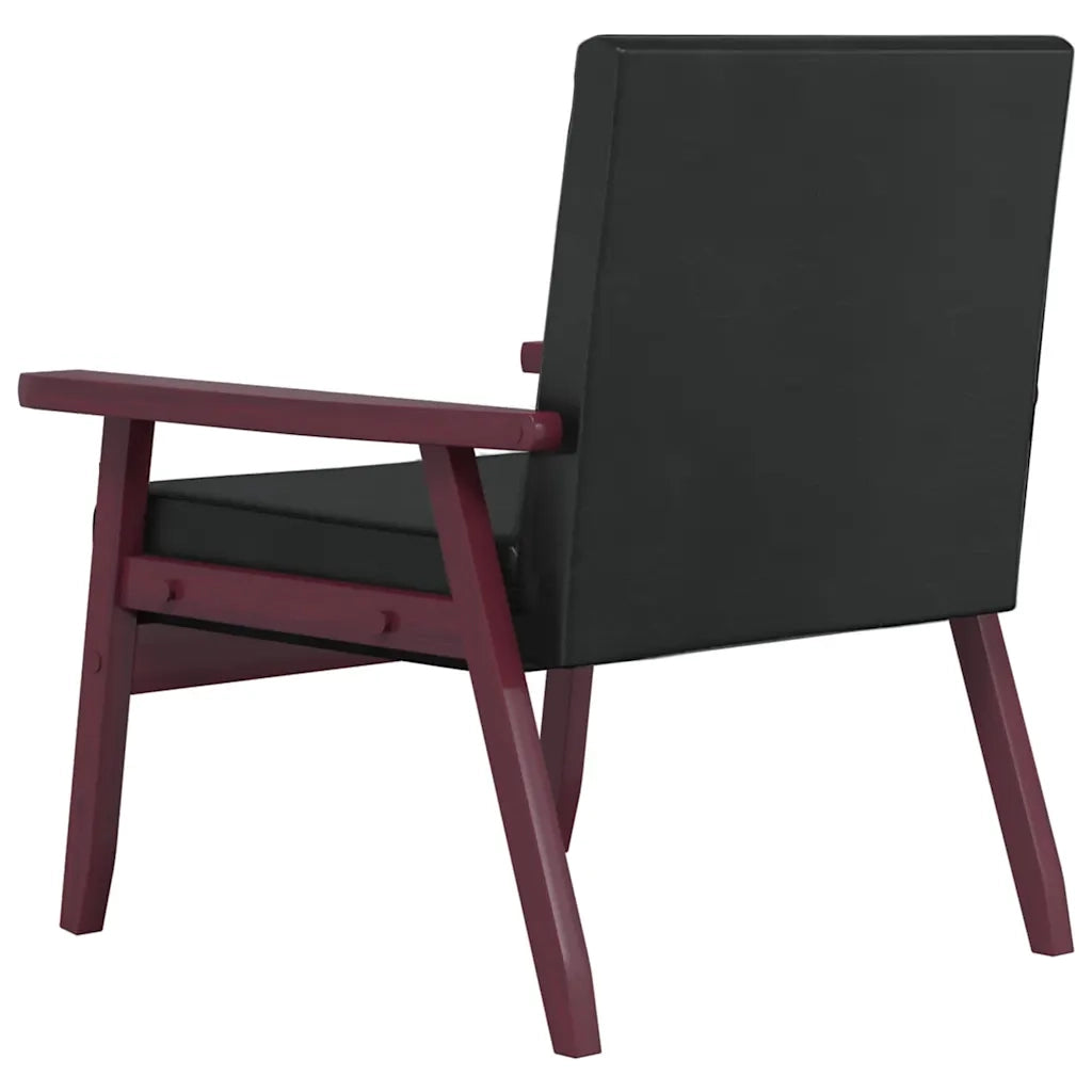 Set di Divani 2 pz Nero in Similpelle 278397