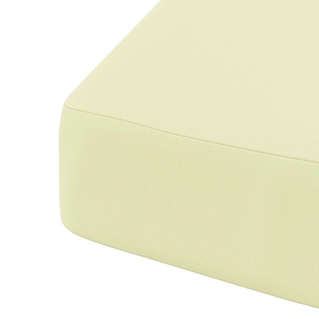 Cuscini per sedile a 4 pezzi SOEST 4 pz 100% Poliestere Crema 945258