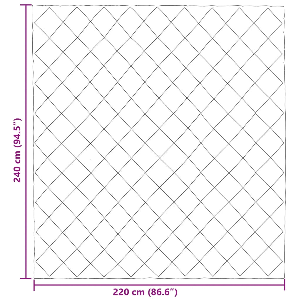Piumone Completo Annuale Verde 220 x 240 cm Microfibra 42025557