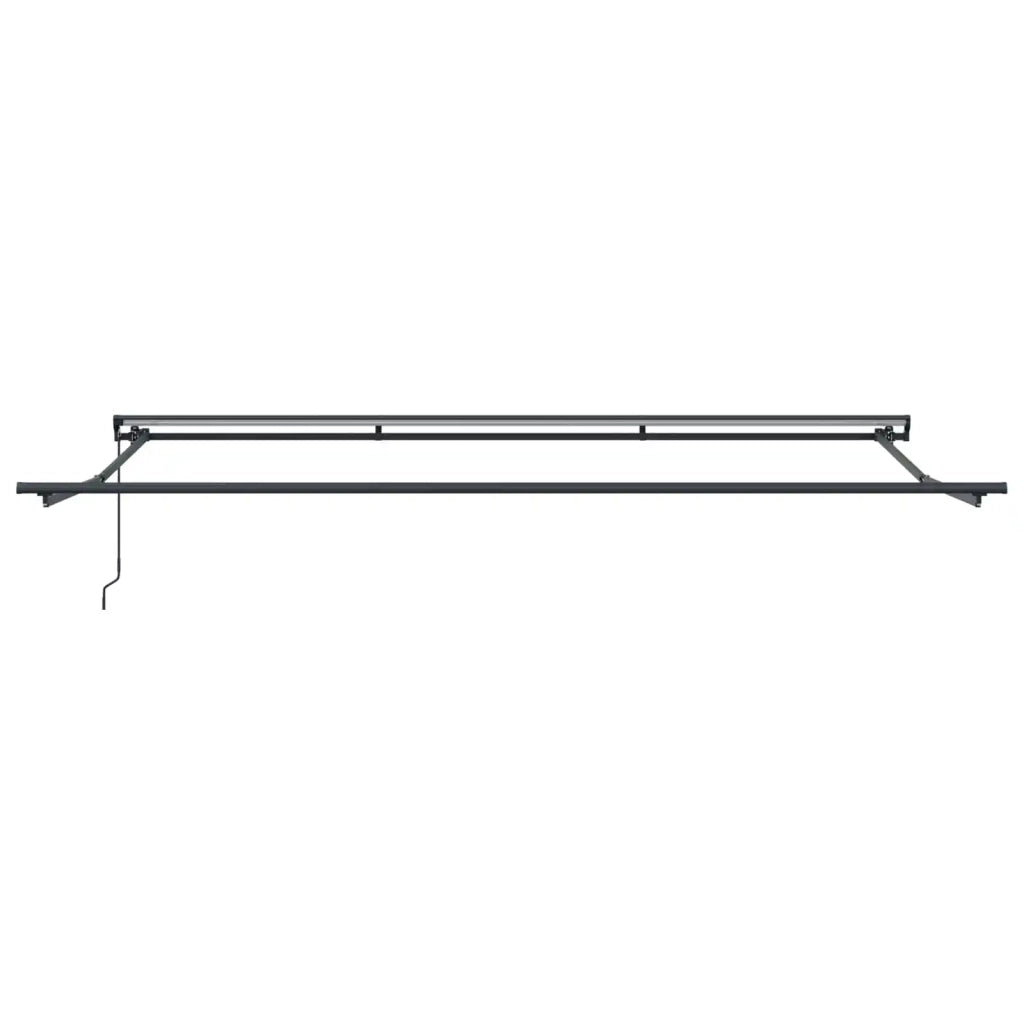 Tenda retrattile manuale Blu e Bianco 4 × 3,5 m 3420439