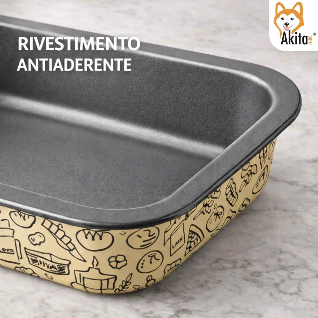 Akitaink Set Teglie Pastella 20 25 30 35 cm