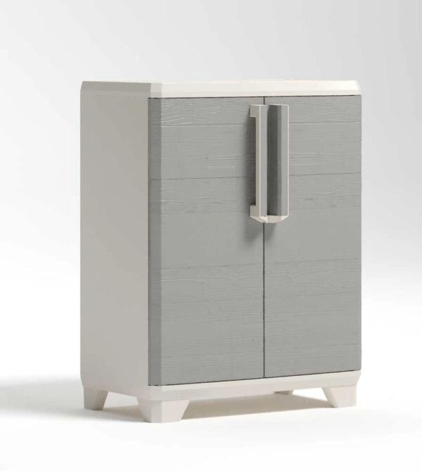 Armadio Linear Wood basso 68x39x90h