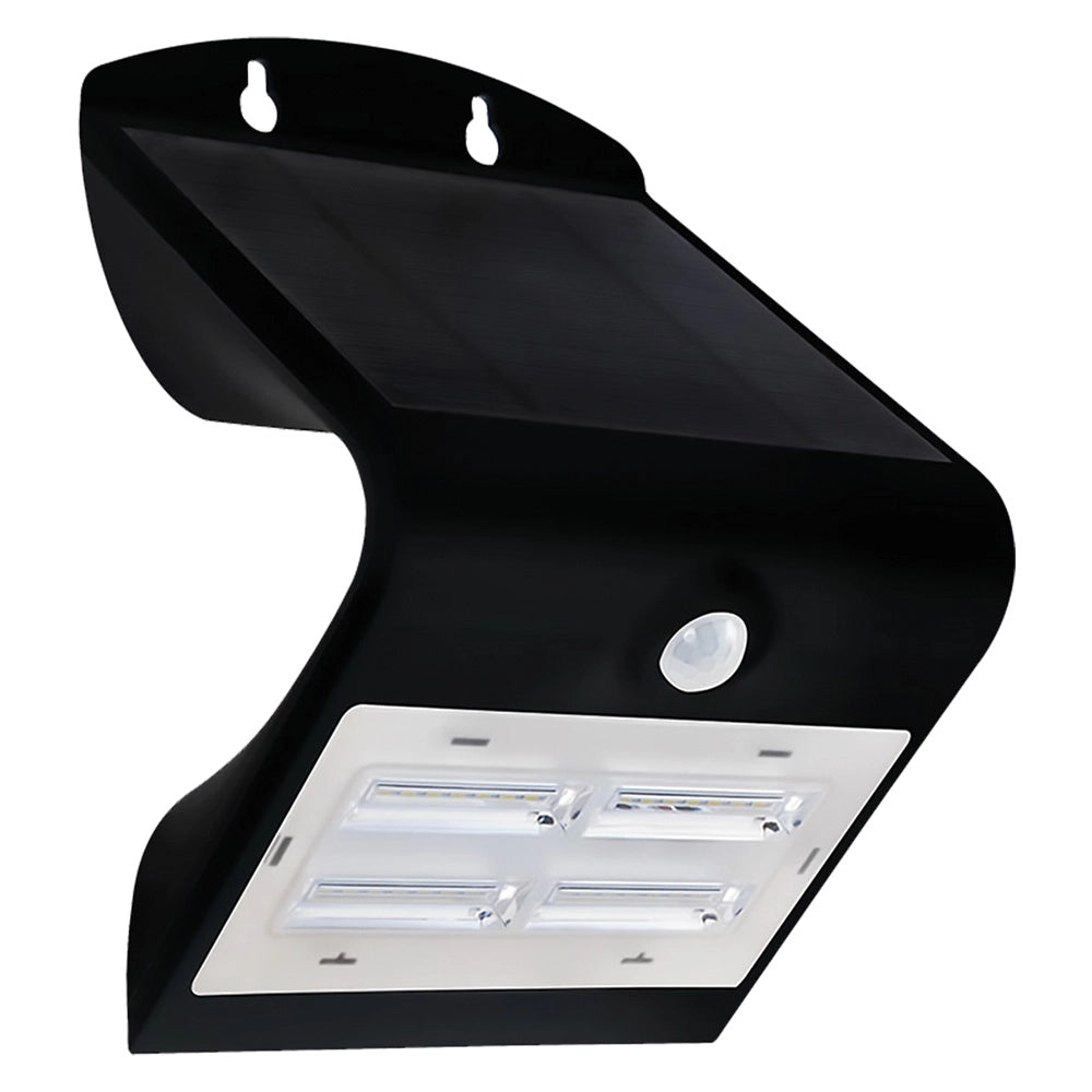 1pz lampada solare da parete nera cod:ferx.8121395nlm