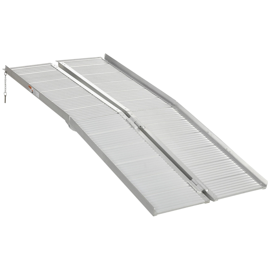 Rampa per Sedie a Rotelle ¨C Zephmum ¨C Lega di Alluminio Antiscivolo 183x72x5cm