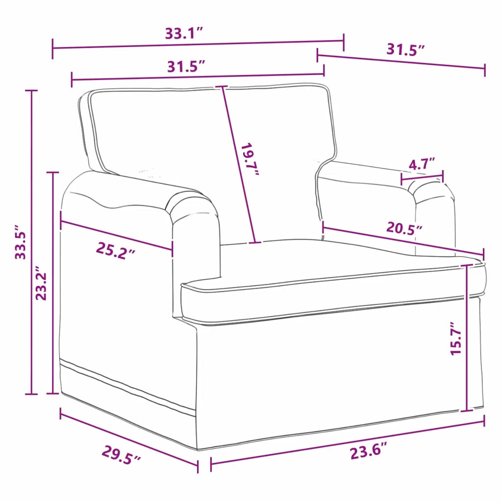 Set di divani 2 pcs Grigio scuro 201 x 80 x 85 cm Tessuto 3407605