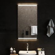 Specchio da Bagno con Luci LED-Specchio per Bagno 50x90 cm 396630