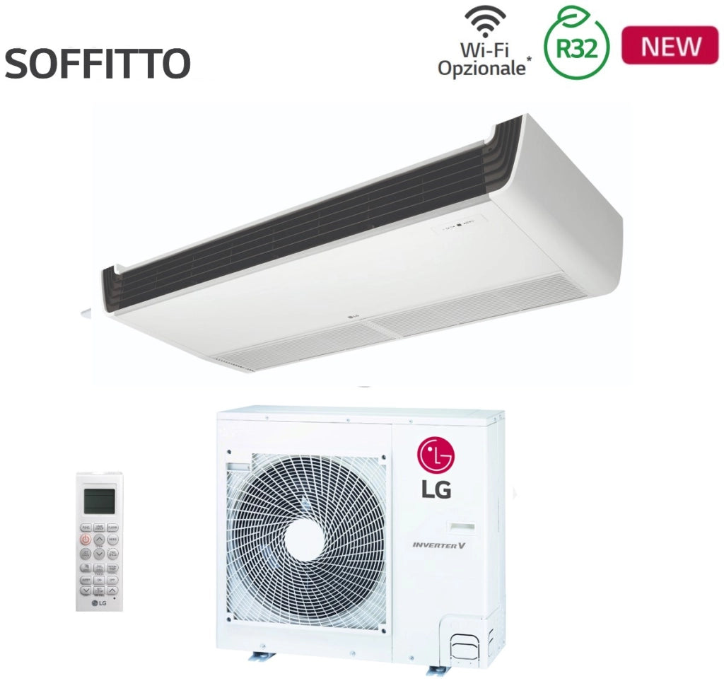 Climatizzatore Condizionatore LG Soffitto Inverter 24000 Btu UV24F R-32 Wi-Fi Optional Telecomando di Serie Incluso - Novità