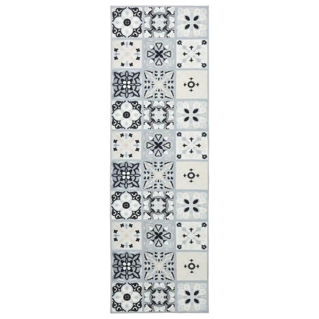 Runner Tappeto ORIZ 1150 gsm Grigio e Nero 42045392