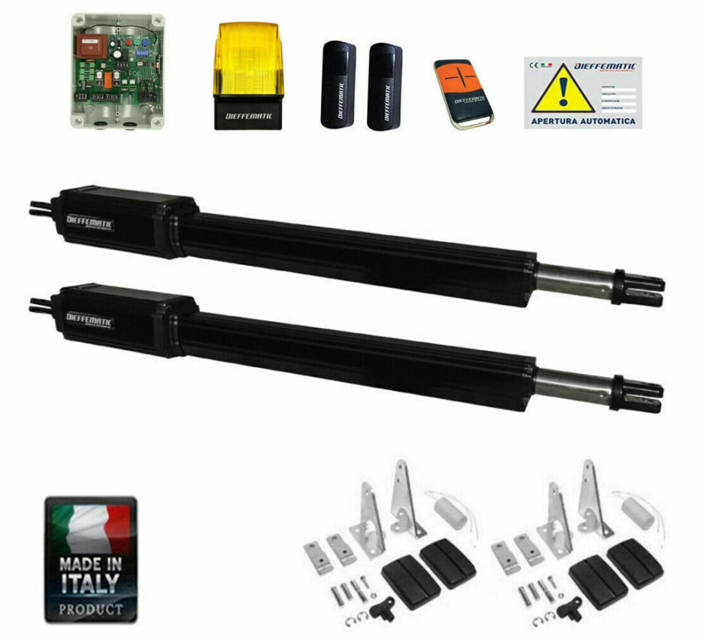 KIT VH 400 230V MOTORIZZAZIONE CANCELLO DUE 2 ANTE A BATTENTI BATTENTE MOTORE