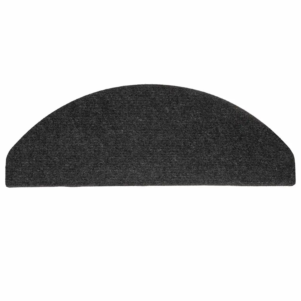 Tappetini Autoadesivi per Scale 20 pz | Gradini per Scale Neri 65x22,5x3,5 cm