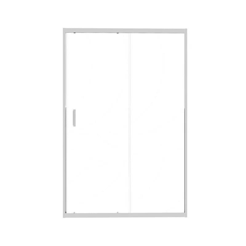 Porta Scorrevole 118-122x185h 4mm Cromato - Volta