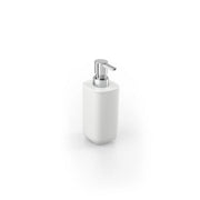 Dispenser Sapone da Appoggio in Plastica Accessori Bagno Moderno Pod Colore: Bianco