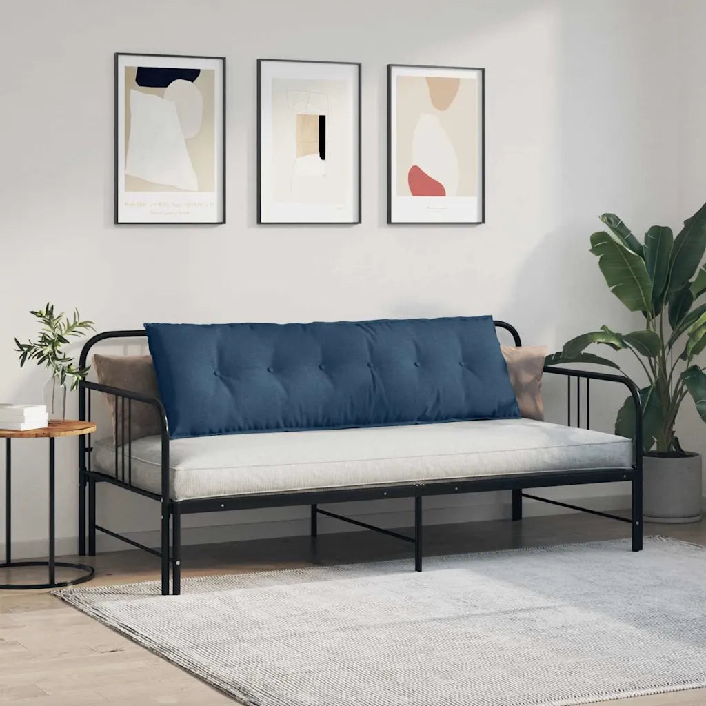 Cuscino per Schiena Blu 160 x 19 x 50 cm Tessuto 42014881