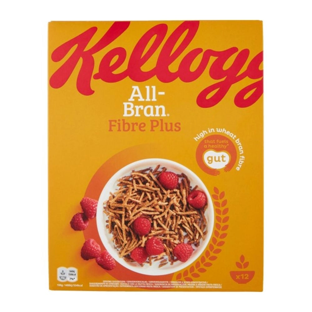 Kellogg's all bran plus bastoncini multipack da 8 confezioni da 500 grammi ciascuna