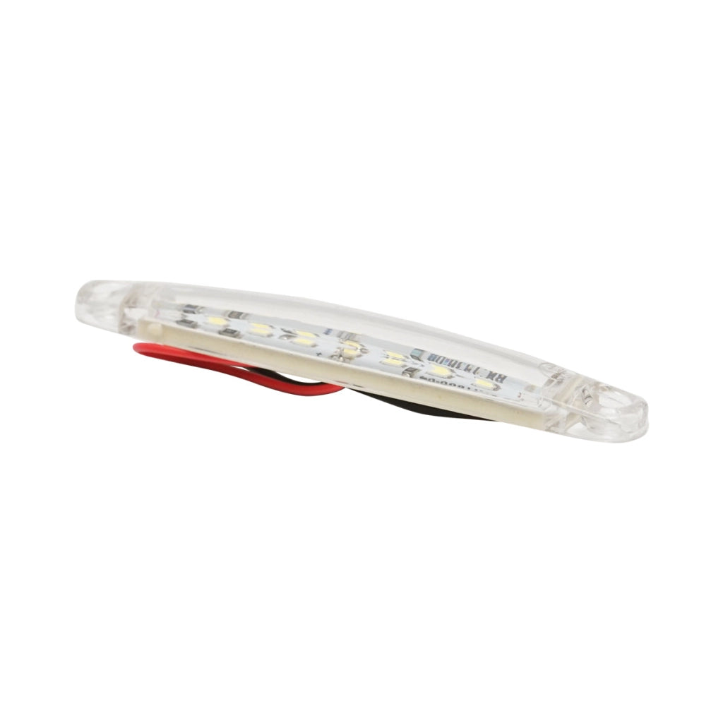 Lampada laterale con LED bianca, 12V/24V, FR0176, Breckner Germany.