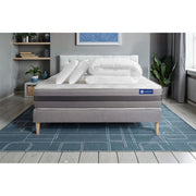 Pacchetto letto completo - Materasso 200x200cm + Box spring con doghe (kit) + 2 cuscini + Piumino - Actimemo Relax
