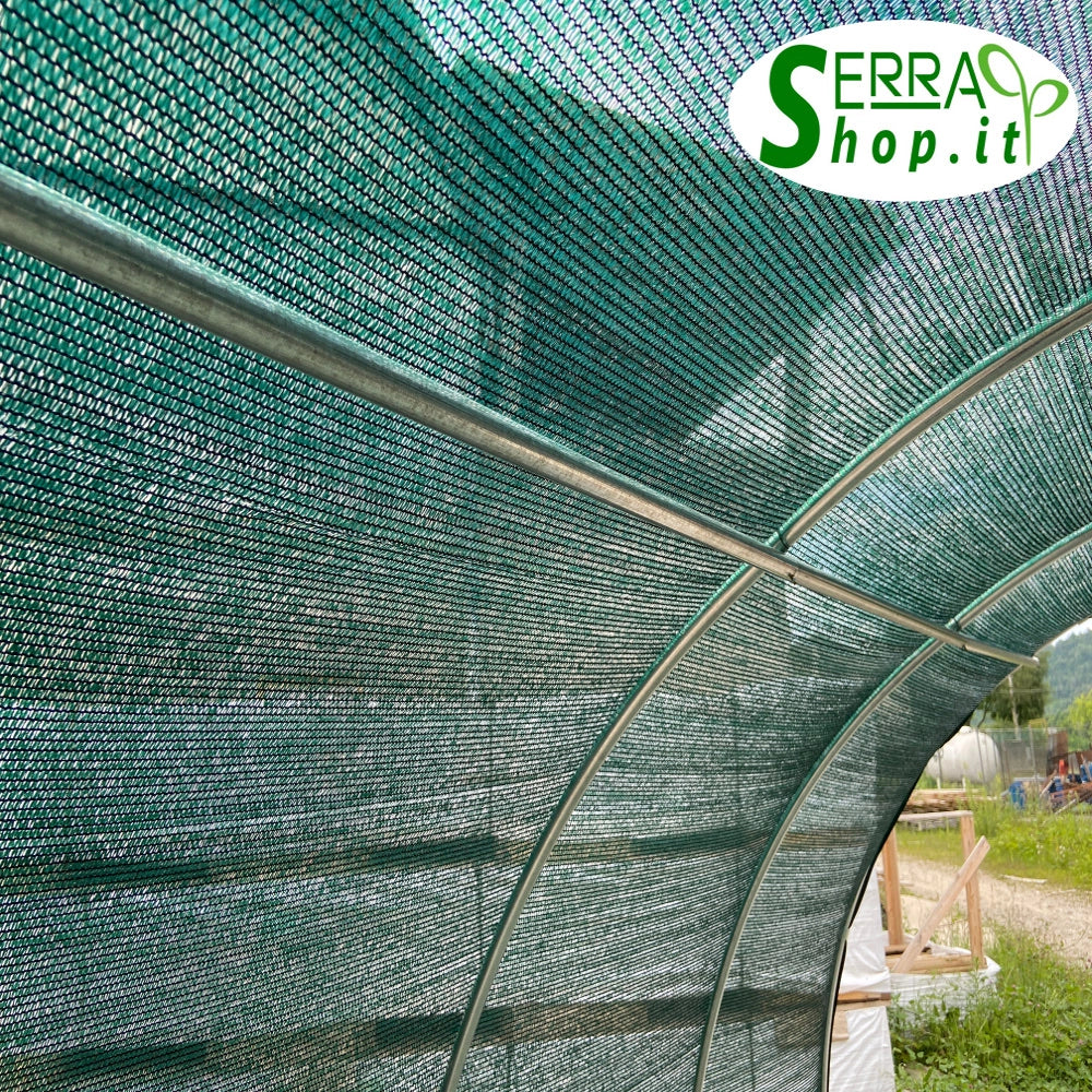 Serra Tunnel Easy SOL 3,5x9m con rete ombreggiante