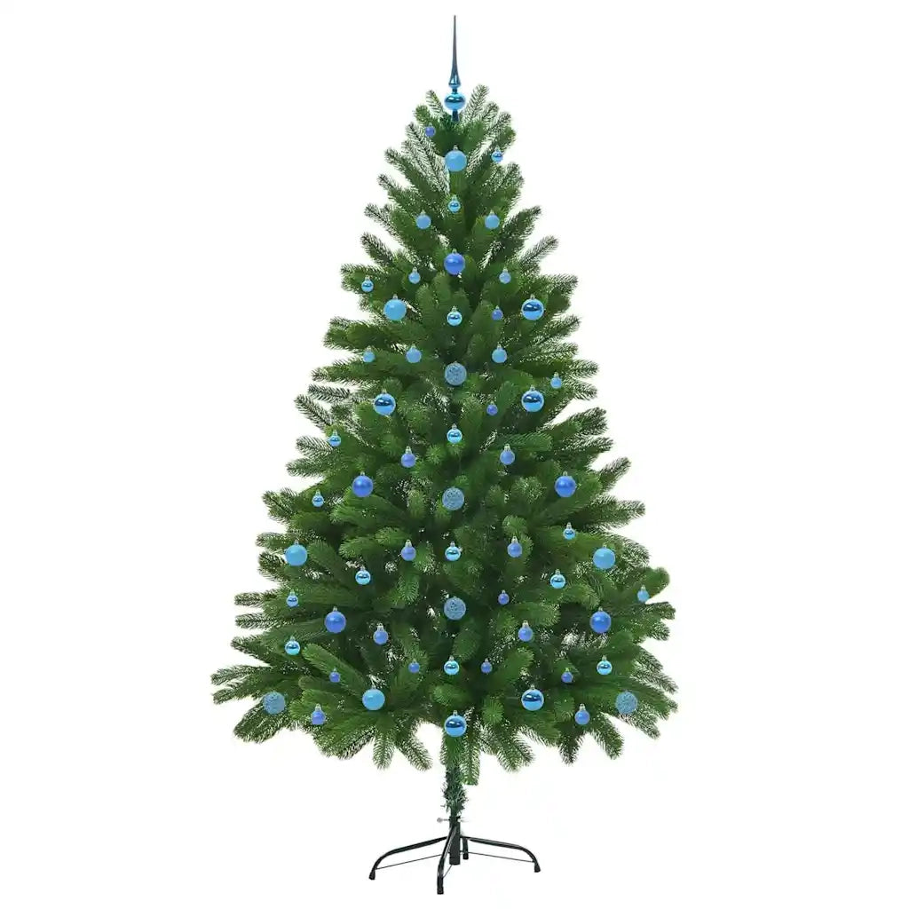 Albero di Natale con 300 LED con supporto Verde 210 cm PE