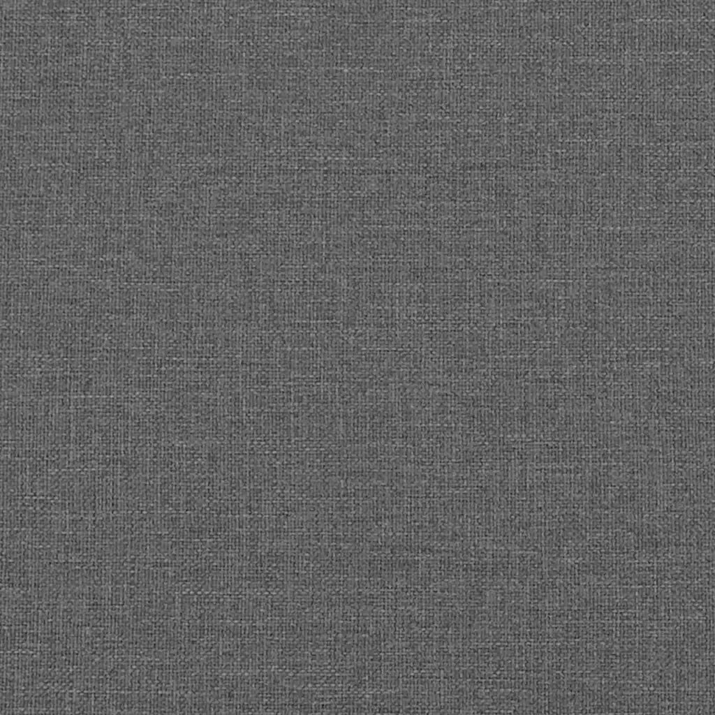 Testiera | Testata Grigio scuro 200 cm Tessuto