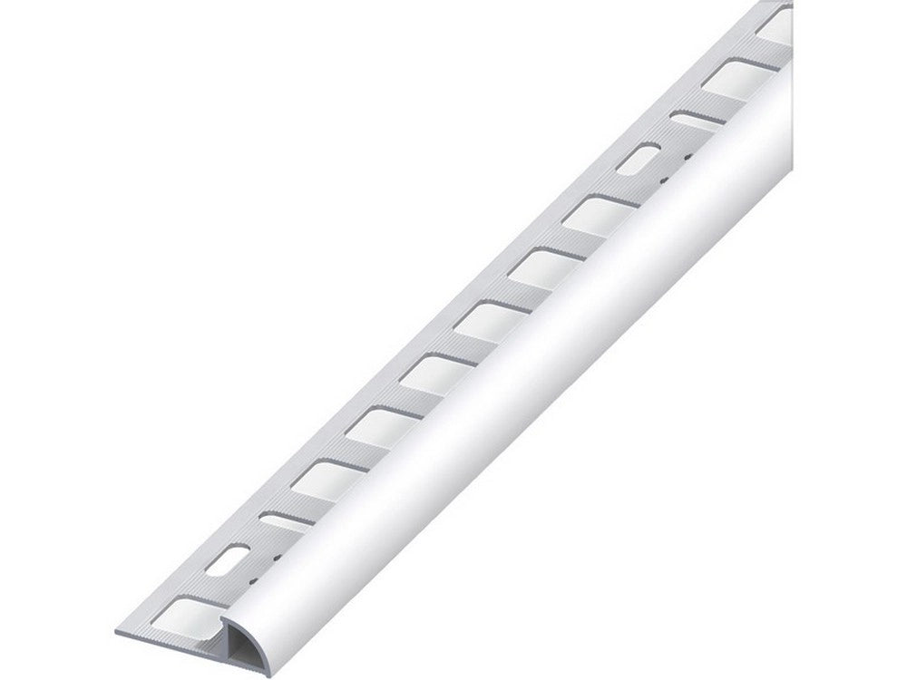 5pz profilo ad angolo jolly alluminio argento satinato mm. 10x2,5 mt. cod:ferx.vit53705