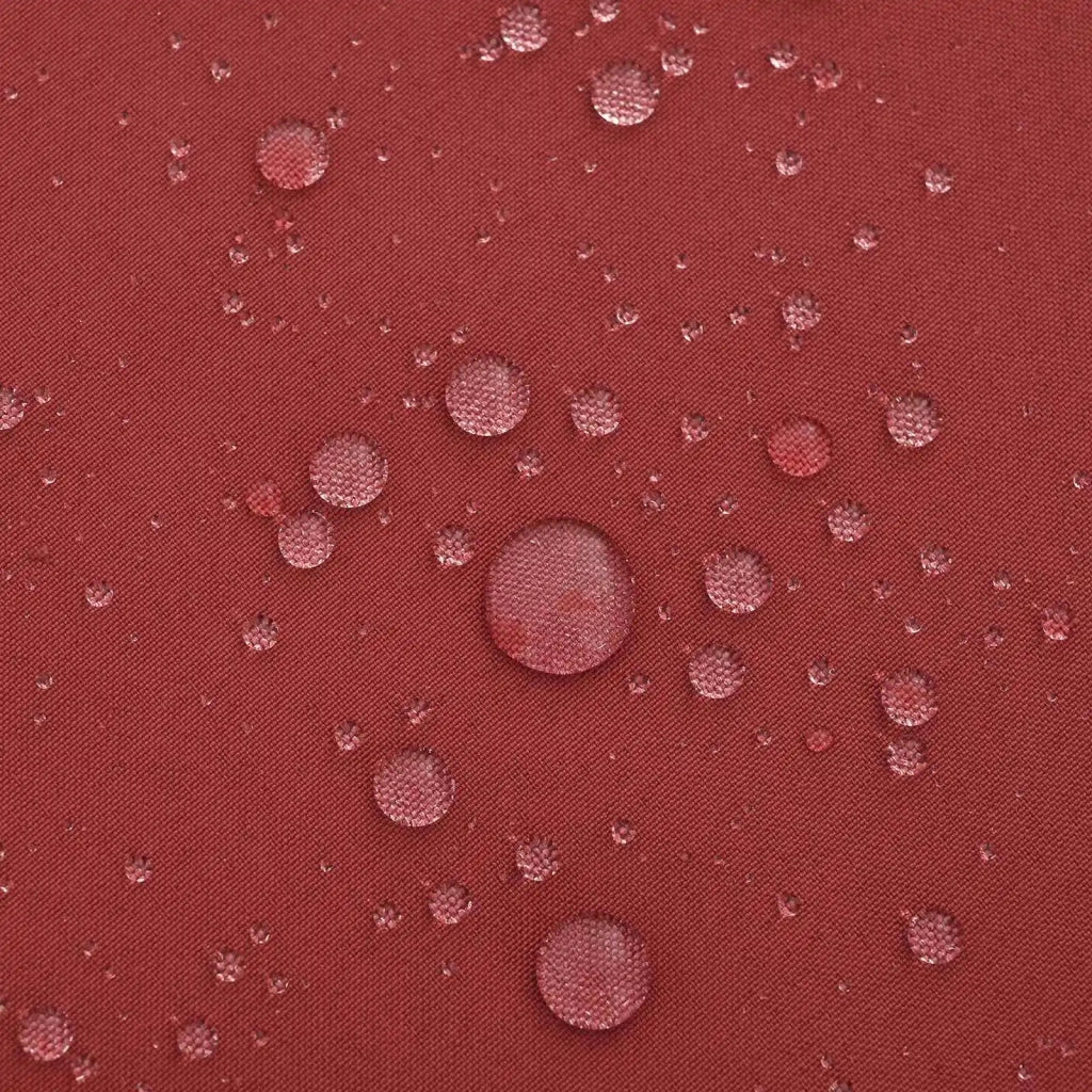 Cuscino con cuscino HEERLEN 2 pz Rosso Vino Poliestere 925870