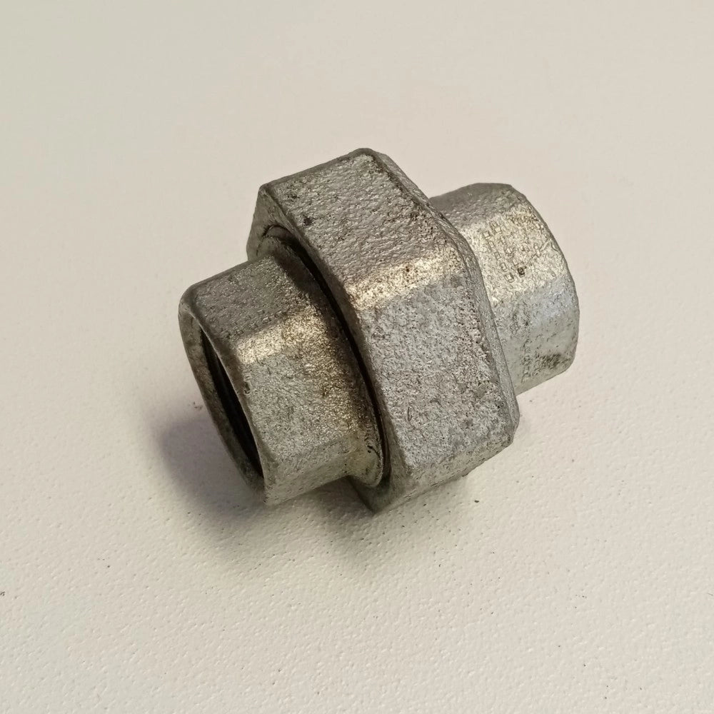 Raccordo ff 3/4'' bocchettone conico a 3 pezzi di ghisa zincata malleabile