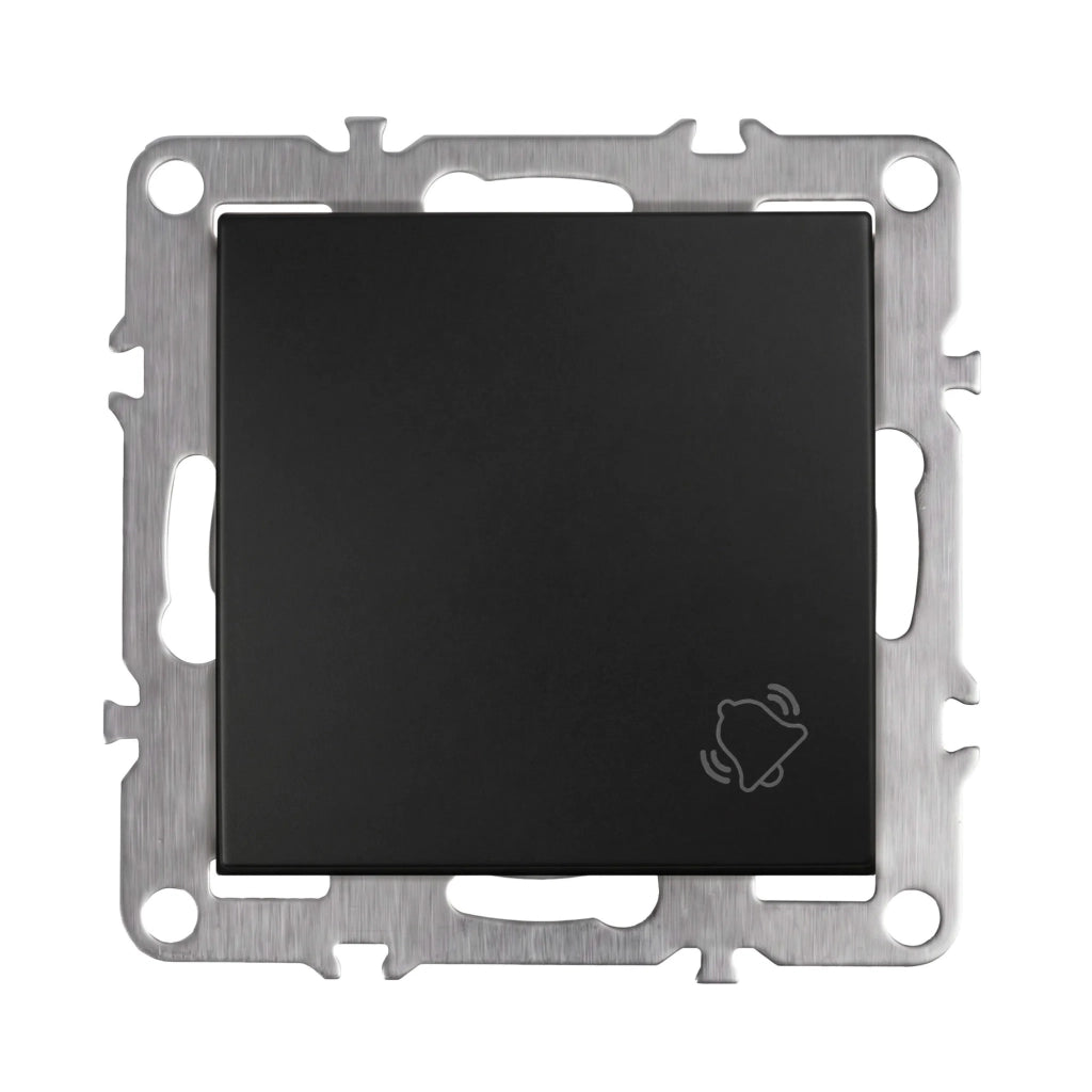Pulsante Per Campanello Oste Jnh008-w Black