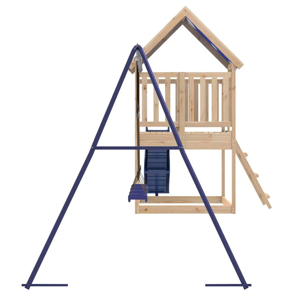 Set da Gioco da Esterno in Legno Massello di Pino 3279208