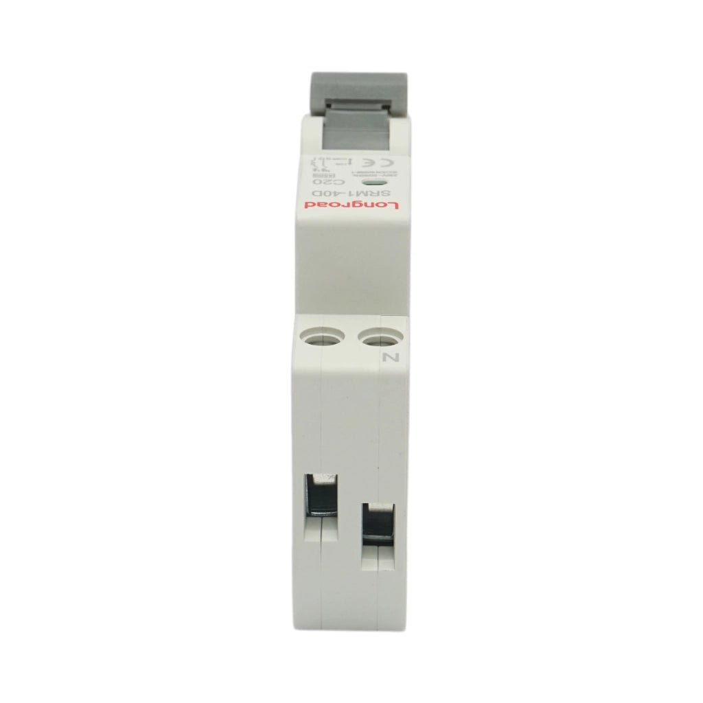 Fusibile automatico bipolare 1P+N, 20A, 4,5kA Longroad