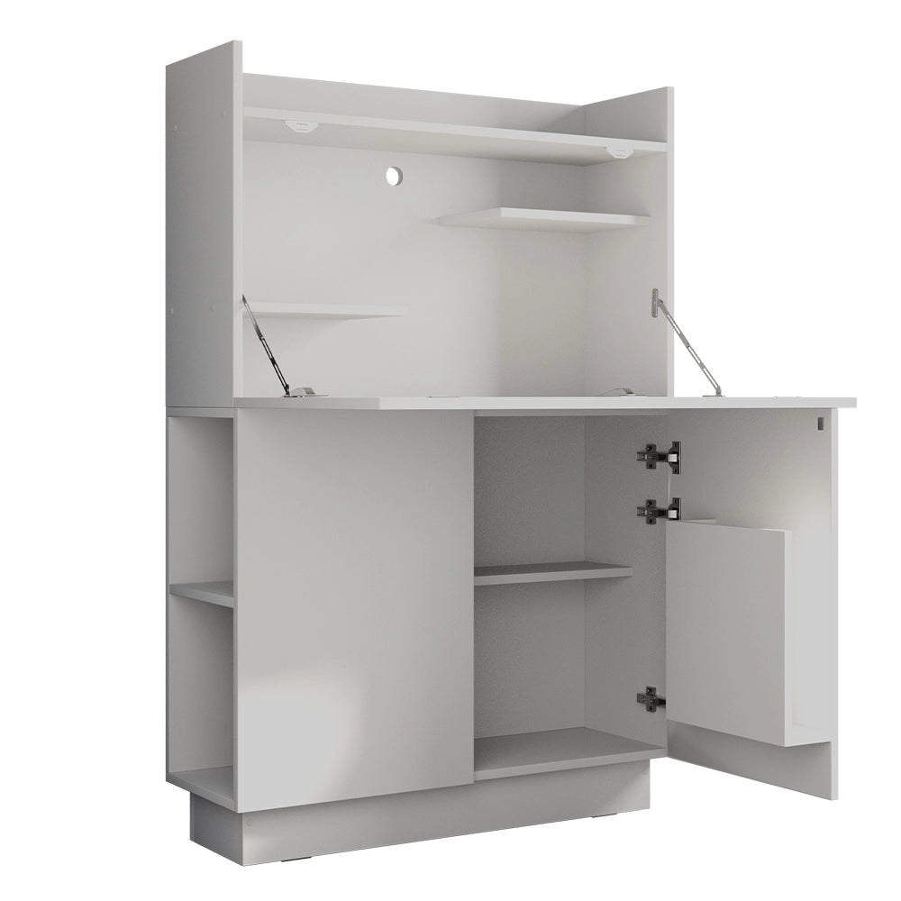 Vicco Scrivania per segretaria Bianco 85 x 27 cm