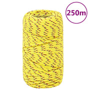 Corda da Lavoro Gialla 2 mm 250 m in Polipropilene 152585