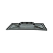 Frattone in plastica rinforzata nero : Dimensione - 18X27