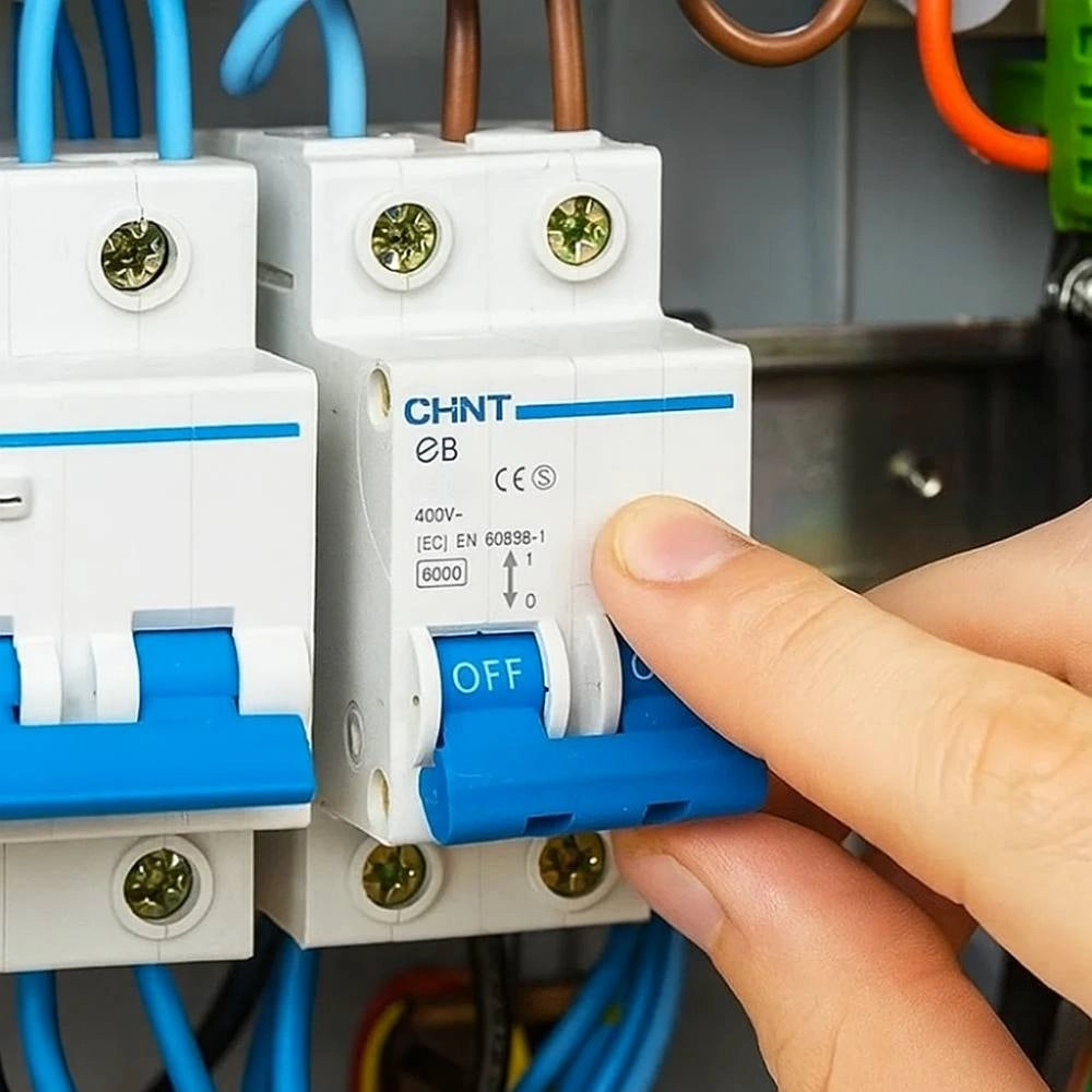 Chint interruttori magnetotermici 1p+n curva c 4,5ka serie eb 2 moduli *** ampere 16 ampere, confezione 1