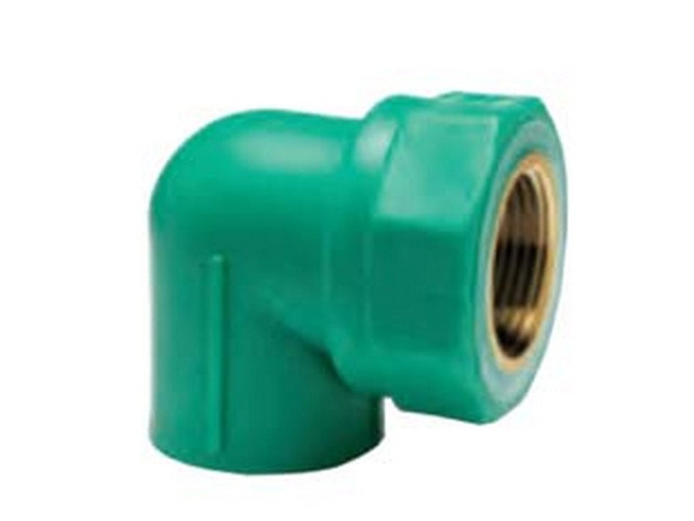 10pz curva 90° filettata femmina in ppr pn25 - f ø mm.20x1/2" cod:ferx.fer356466