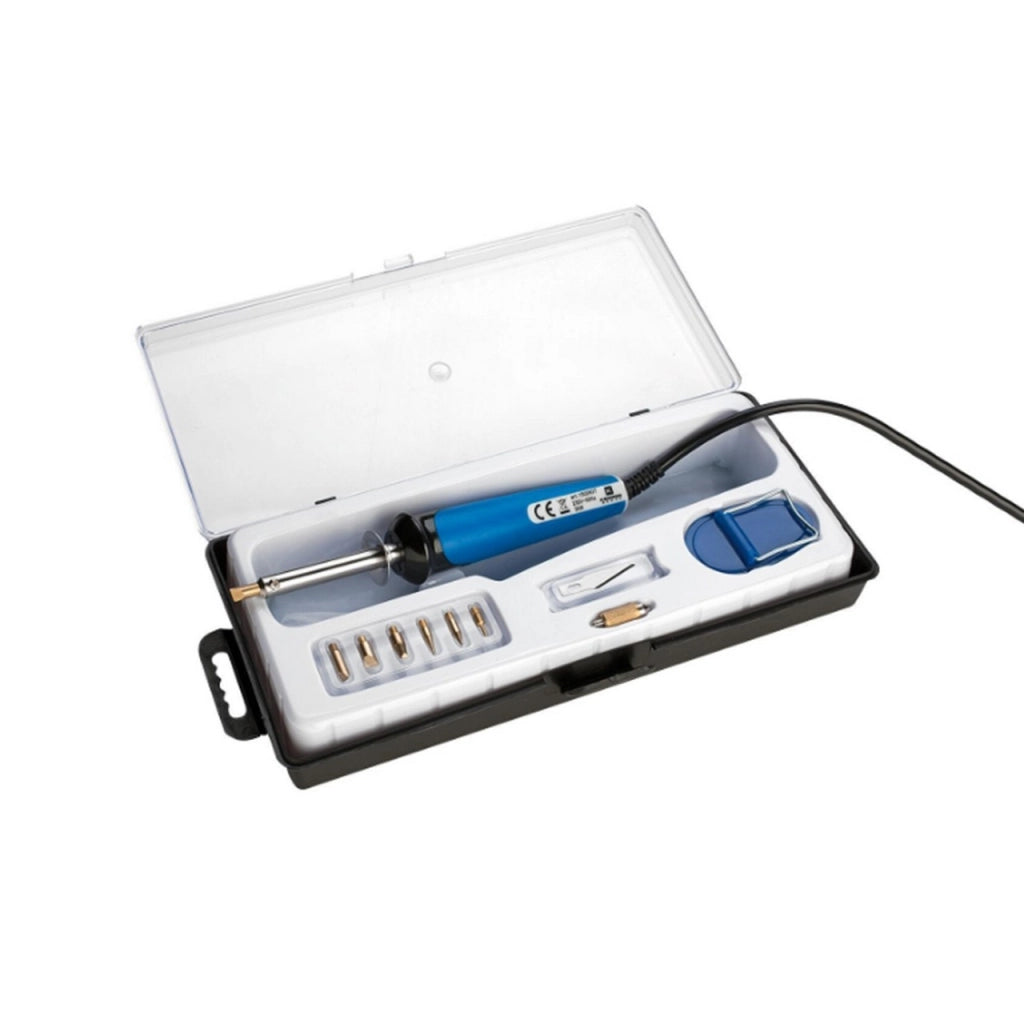 Kit Pirografo Professionale con 7 Accessori per Incisione e Decorazione 1500KIT