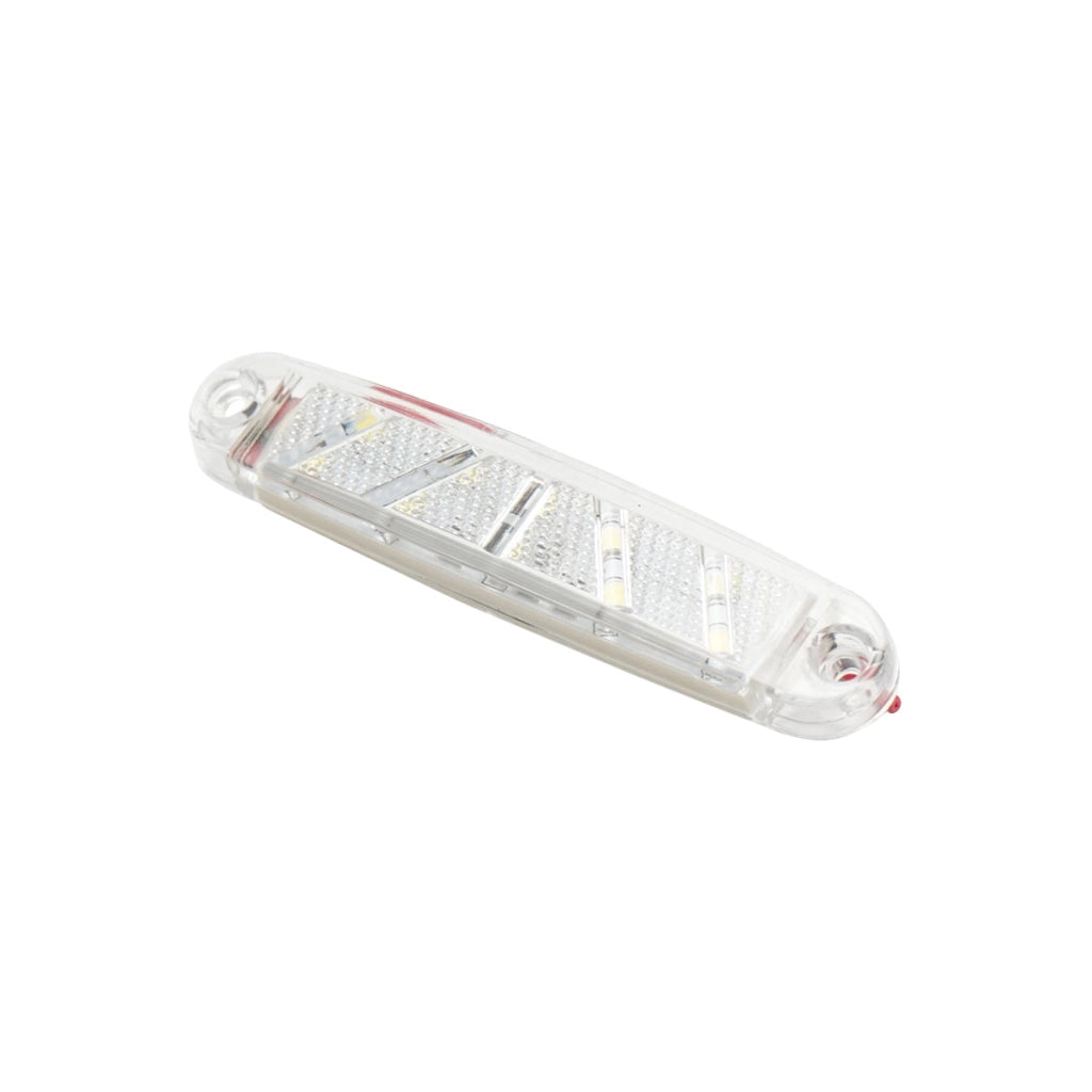 Lampada laterale LED, 12V-24V, bianca, 100 mm, Breckner Germany