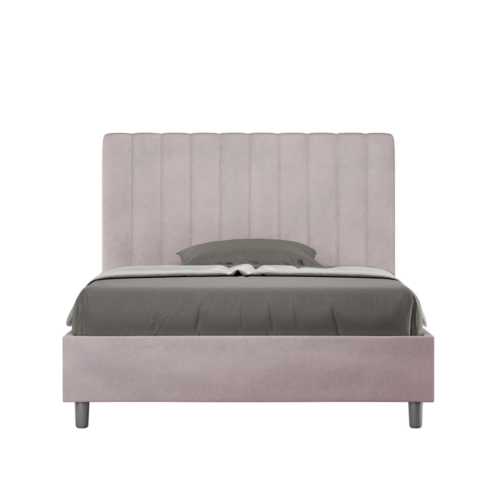 Letto 1 Piazza e Mezzo 120x210 cm con Rete Agueda Glicine