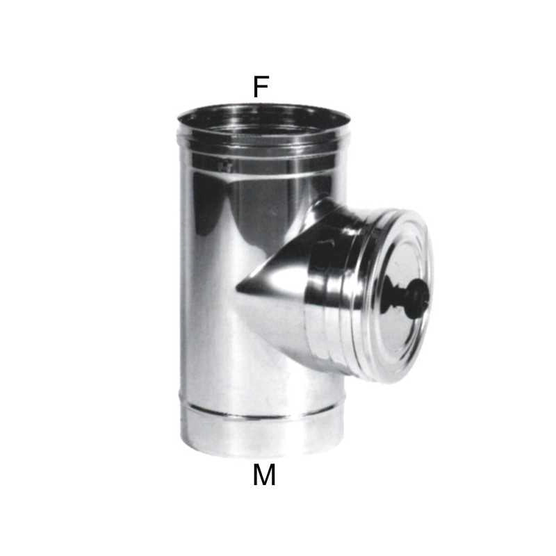 Tubo Inox 16X 28 Sportello Ispezione Maral
